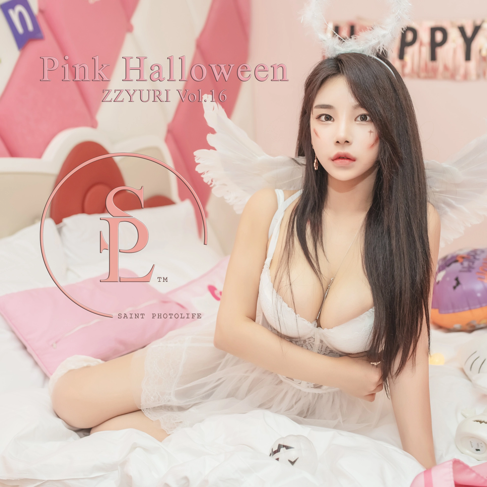 120.SAINT Photolife – Zzyuri (쮸리) Vol.16 Pink Halloween 1