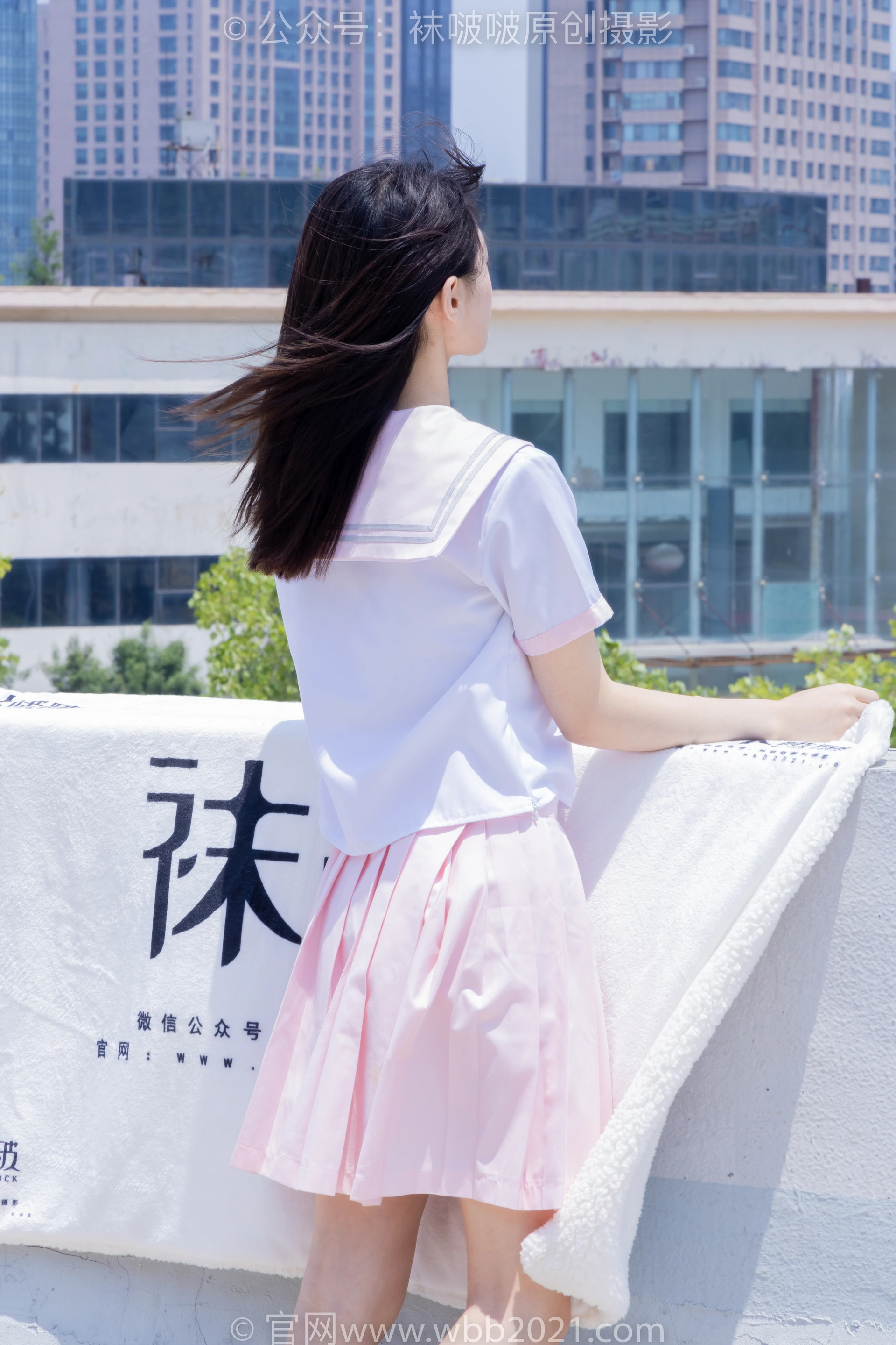 [BoBoSocks袜啵啵] NO.399 糯米-皮鞋、白棉袜、jk制服（花絮版） 3